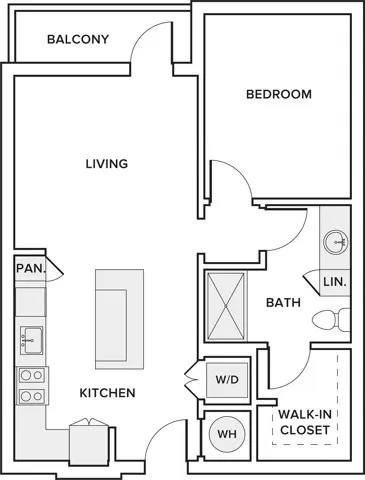 Modera Frisco Square Frisco Floorplan 1