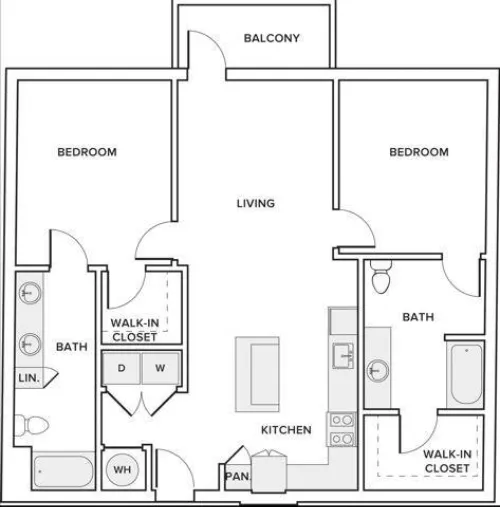 Modera Frisco Square Frisco Floorplan 4