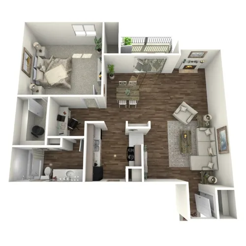 Nova Park Apartments Floorplan 3