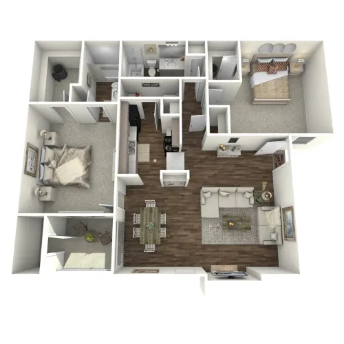 Nova Park Apartments Floorplan 6