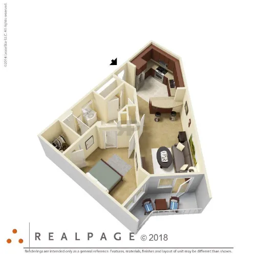 Oaks 5th Street Crossing at City Station Floorplan 3