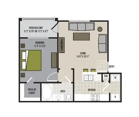 Olympus Woodbridge Sachse FloorPlan 1