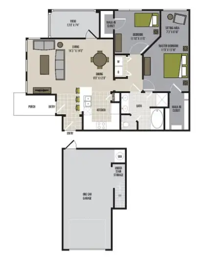 Olympus Woodbridge Sachse FloorPlan 12