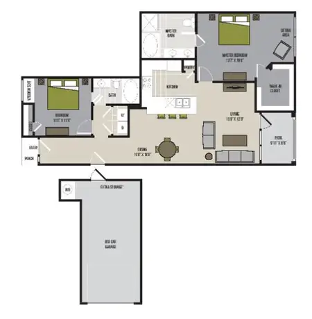 Olympus Woodbridge Sachse FloorPlan 13