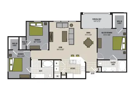 Olympus Woodbridge Sachse FloorPlan 15