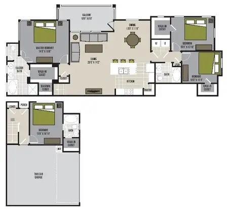 Olympus Woodbridge Sachse FloorPlan 18