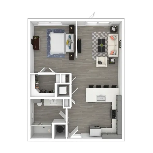 One90 Main Rowlett Floorplan 1