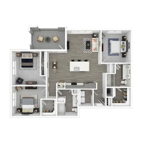 One90 Main Rowlett Floorplan 4