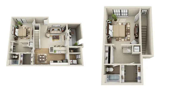 Orchids of Carrollton Floorplan 4