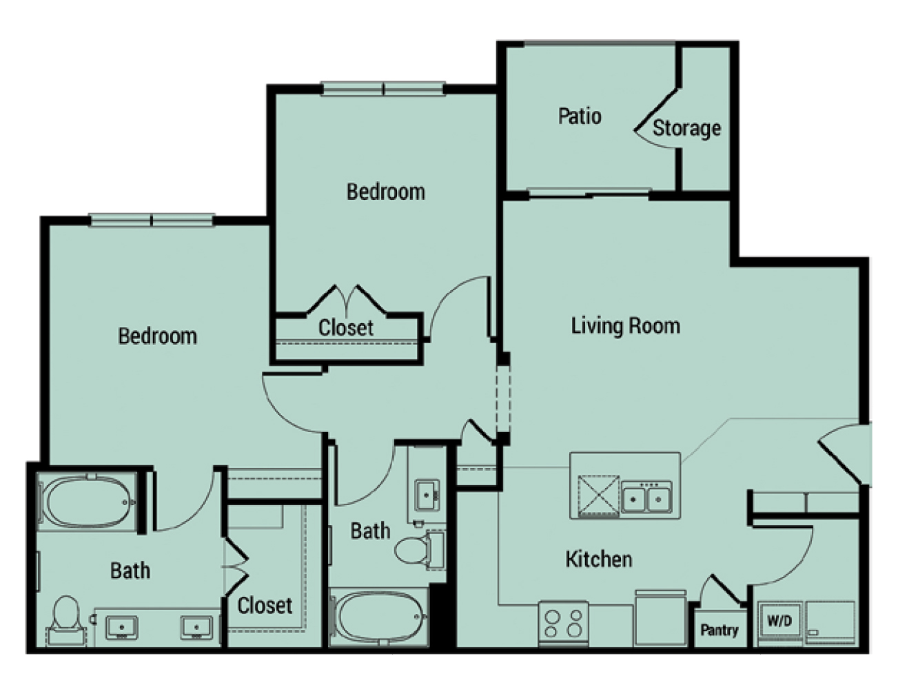 Oxford at Santa Clara floor plan 5