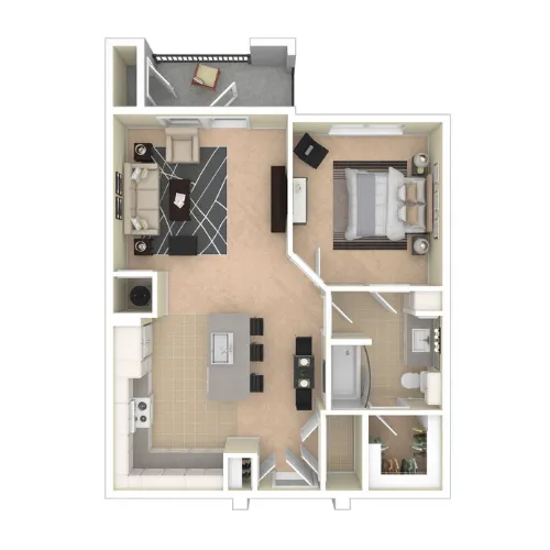 Palladium Garland Senior Living Floorplan 1