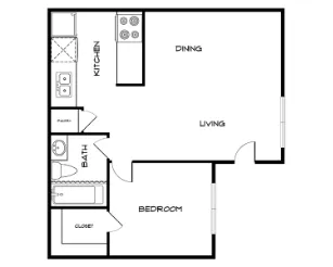 Palmera Apartments Dallas Floor Plan 2