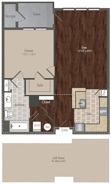 Prairie Crossing Farmers Branch Floorplan 2