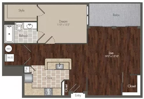 Prairie Crossing Farmers Branch Floorplan 3