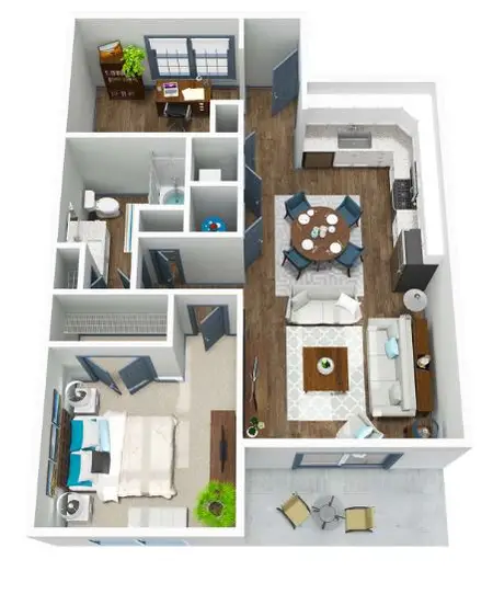 Preserve at Highway 6 FloorPlan 2