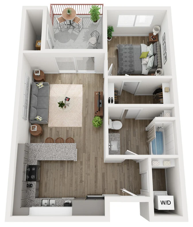 Presidium Pecan District floor plan 1