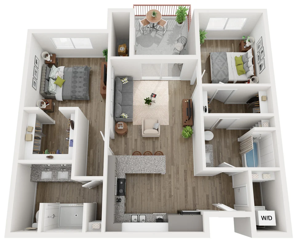 Presidium Pecan District floor plan 2