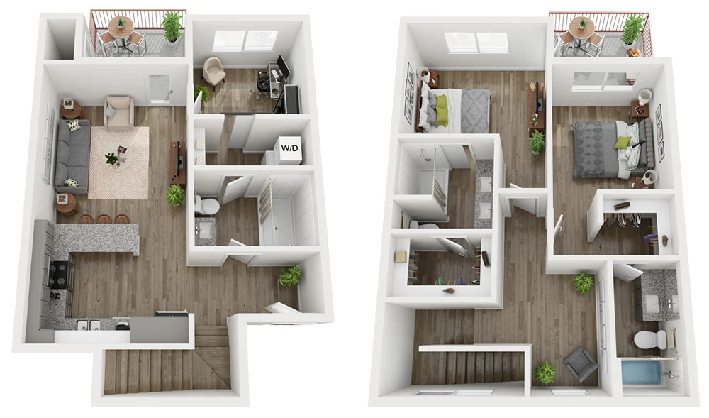 Presidium Pecan District floor plan 4