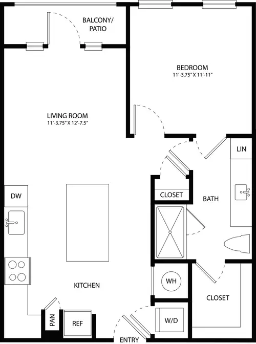 Remy Apartments Frisco Floorplan 2