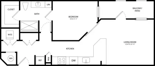 Remy Apartments Frisco Floorplan 3