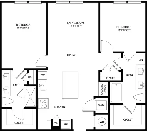 Remy Apartments Frisco Floorplan 5