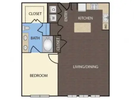 Republic at Alamo Heights San Antonio FloorPlan 3