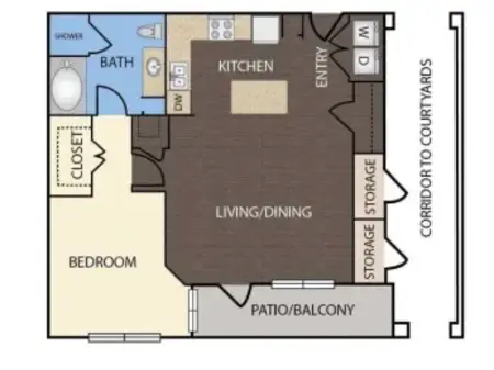 Republic at Alamo Heights San Antonio FloorPlan 4