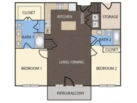 Republic at Alamo Heights San Antonio FloorPlan 5