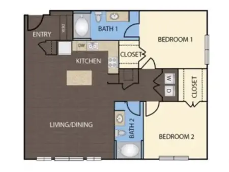 Republic at Alamo Heights San Antonio FloorPlan 7