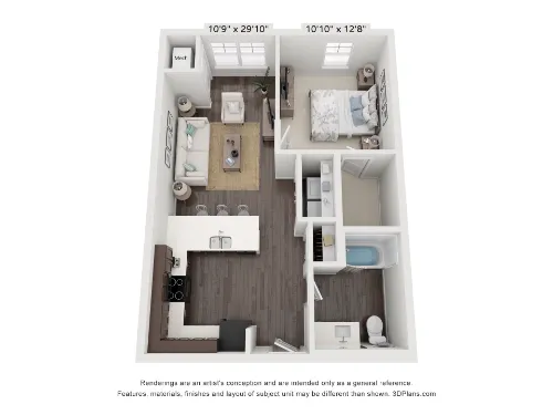 Reserve at Shiloh Garland Floorplan 1