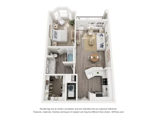 Residence at Gateway Village Denison Floorplan 2