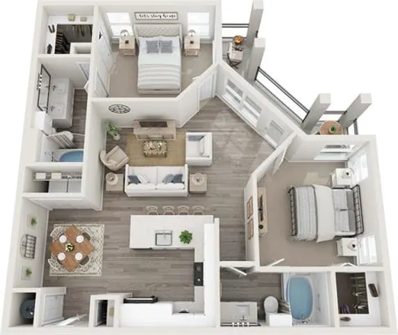 Residence at Gateway Village Denison Floorplan 9