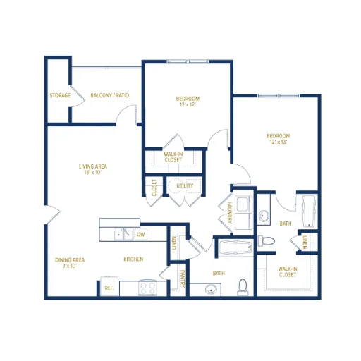 Residences of Long Branch Floorplan 2