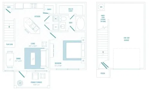 Reveal 54 Apartments floorplan 1