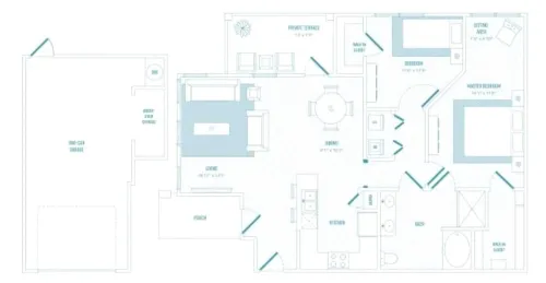 Reveal 54 Apartments floorplan 6