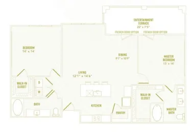 Reveal at Bayside Floorplan 4