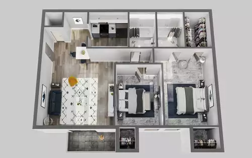 Riverbend Apartments Floorplan 2