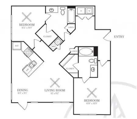 Riverside Park Farmers Branch FloorPlan 10