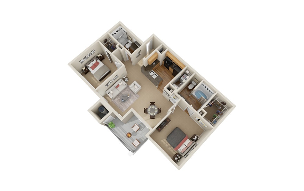 Rocking Horse Ranch floorplan 4