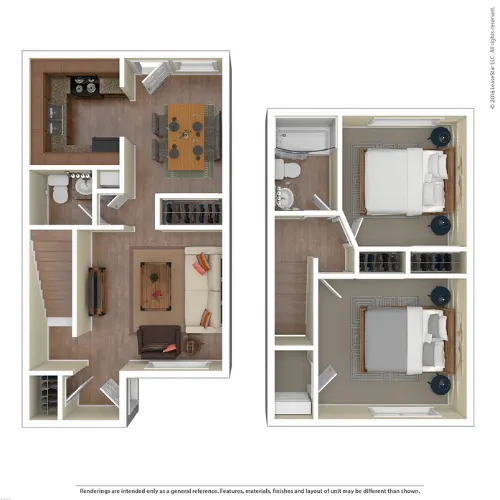 Saturn Square Apartments Floorplan 3