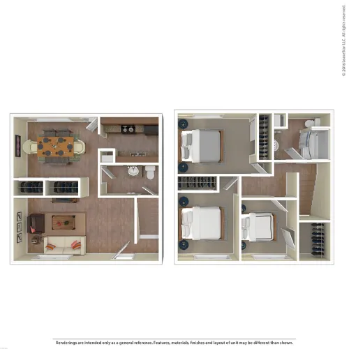 Saturn Square Apartments Floorplan 4