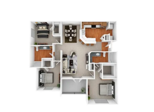 Savannah Club floor plan 1