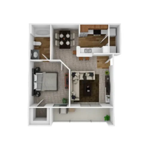 Savannah Club floor plan 1