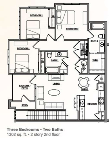 Shadow Ridge floor plan 4