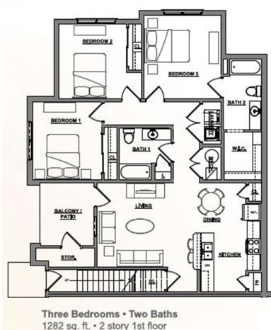 Shadow Ridge floor plan 5