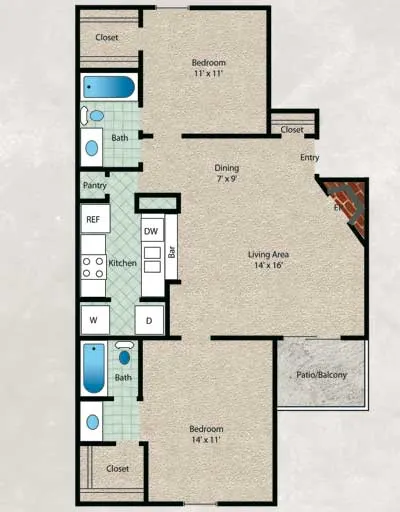 Shiloh Oaks Garland Floorplan 2