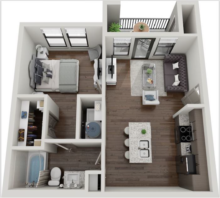 Siena Round Rock floor plan 1