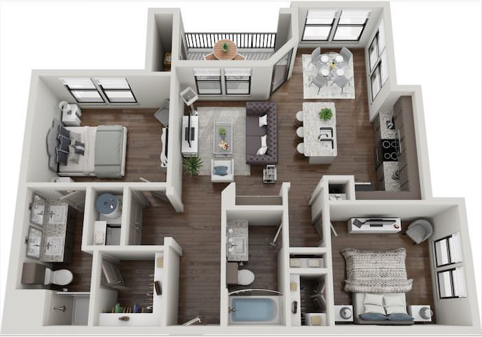 Siena Round Rock floor plan 6