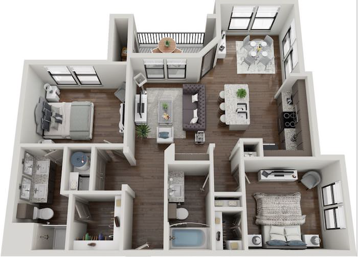 Siena Round Rock floor plan 8