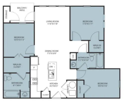 Sienna Pointe floor plan 1